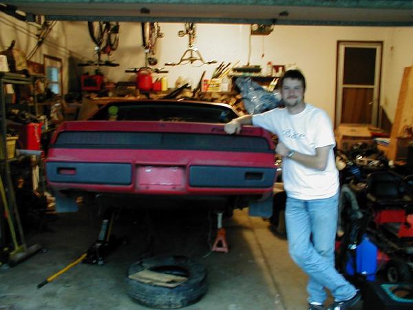 My '84 2M4, sitting in my parent's garage, about a million years ago