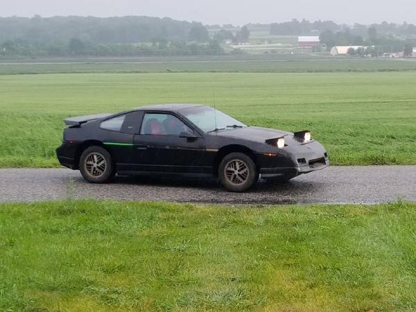 My '86GT pulling away after finally getting it running again.